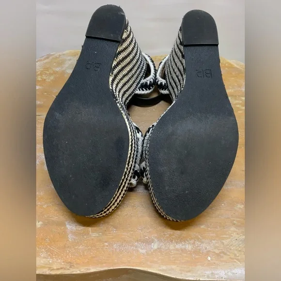 BP Gabbi-Fab Braided Wedge Sandal Size 7.5 - Picture 7 of 9